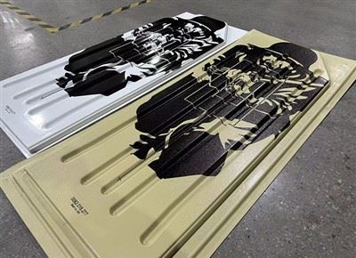 Vacuum Forming Plastic Shooting Target Board